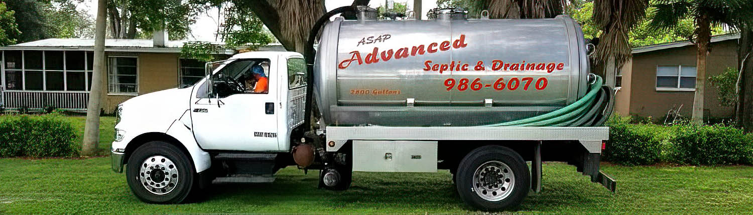 Septic System Service Truck